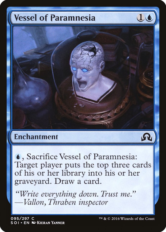 Vessel of Paramnesia [Shadows over Innistrad] | PLUS EV GAMES 