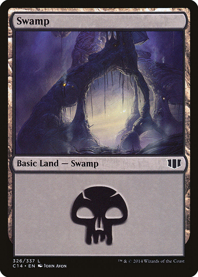 Swamp (326) [Commander 2014] | PLUS EV GAMES 