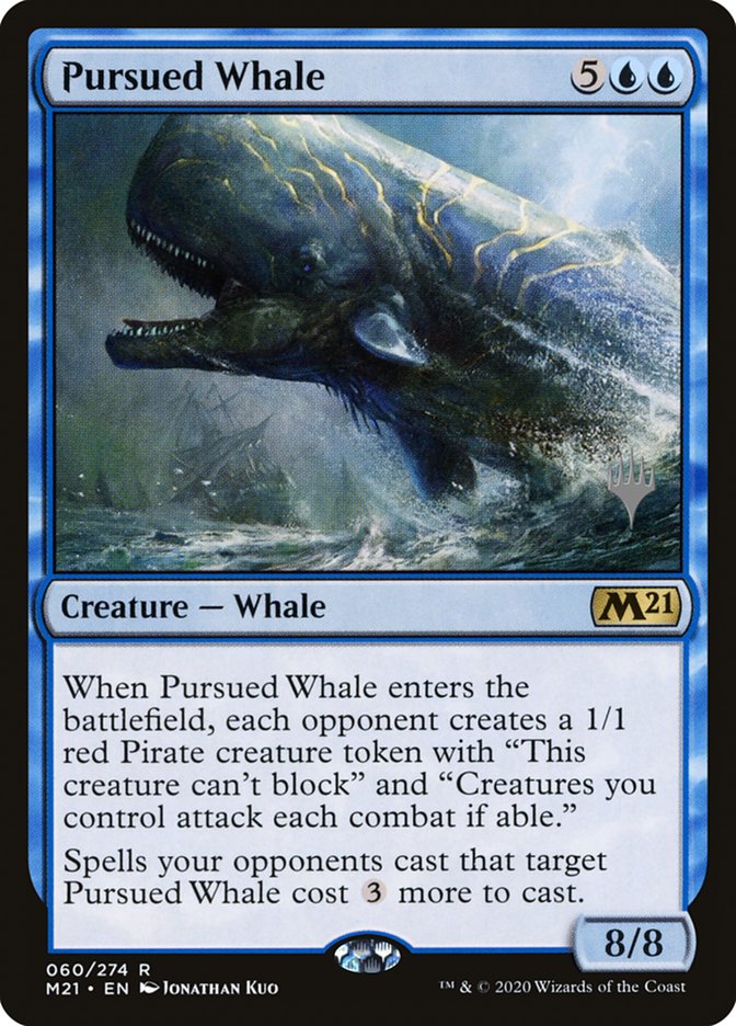 Pursued Whale (Promo Pack) [Core Set 2021 Promos] | PLUS EV GAMES 