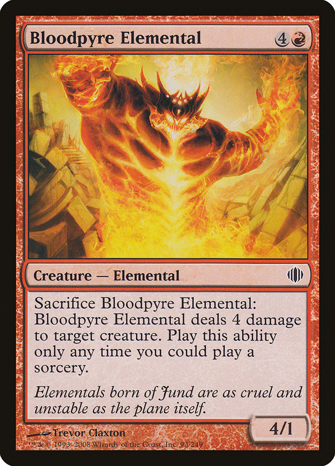 Bloodpyre Elemental [Shards of Alara] | PLUS EV GAMES 