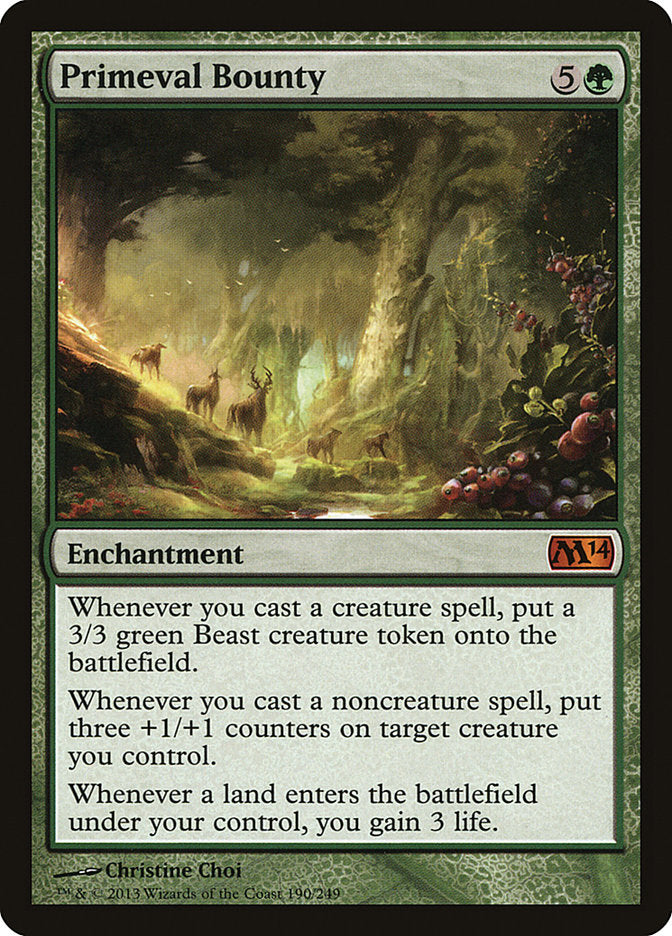 Primeval Bounty [Magic 2014] | PLUS EV GAMES 