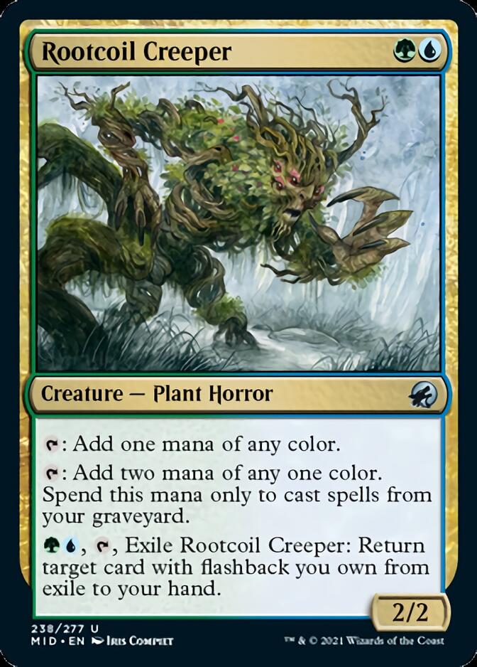 Rootcoil Creeper [Innistrad: Midnight Hunt] | PLUS EV GAMES 