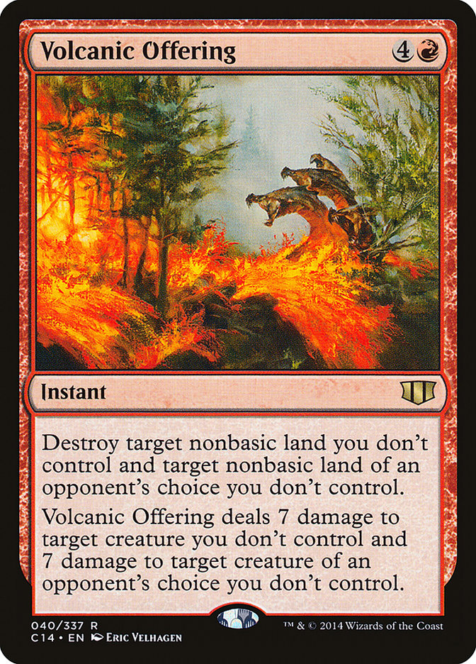 Volcanic Offering [Commander 2014] | PLUS EV GAMES 