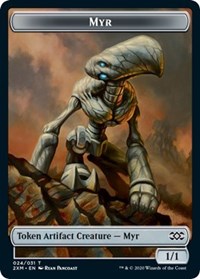 Myr (024) // Shapeshifter Double-sided Token [Double Masters Tokens] | PLUS EV GAMES 