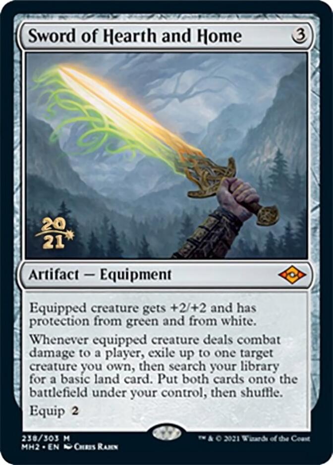 Sword of Hearth and Home [Modern Horizons 2 Prerelease Promos] | PLUS EV GAMES 