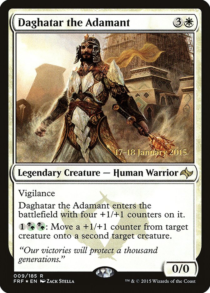 Daghatar the Adamant  [Fate Reforged Prerelease Promos] | PLUS EV GAMES 