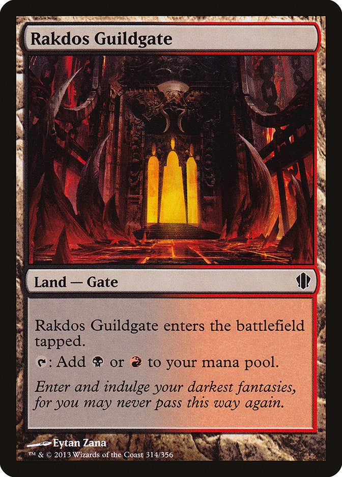 Rakdos Guildgate [Commander 2013] | PLUS EV GAMES 