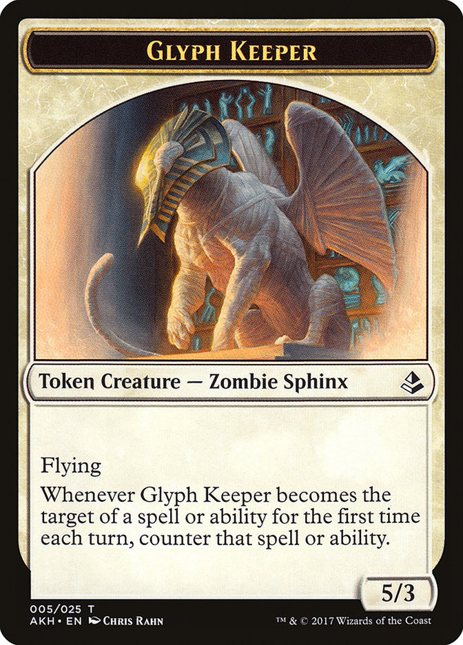 Glyph Keeper [Amonkhet Tokens] | PLUS EV GAMES 