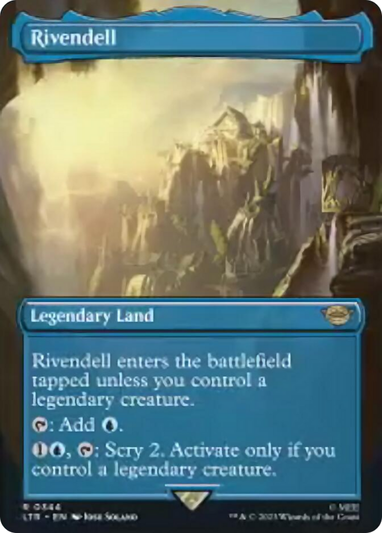 Rivendell (Borderless Alternate Art) [The Lord of the Rings: Tales of Middle-Earth] | PLUS EV GAMES 