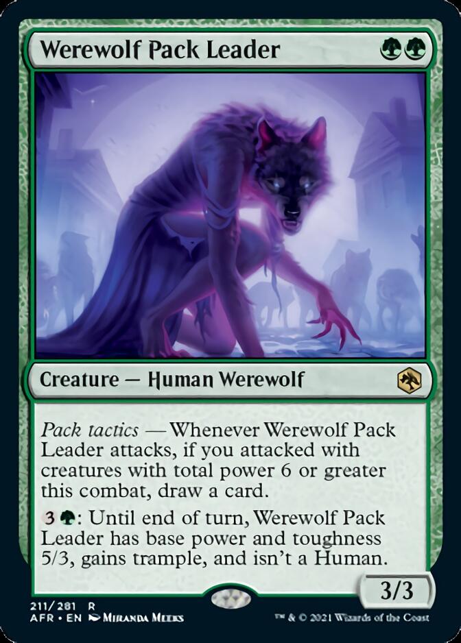 Werewolf Pack Leader [Dungeons & Dragons: Adventures in the Forgotten Realms] | PLUS EV GAMES 