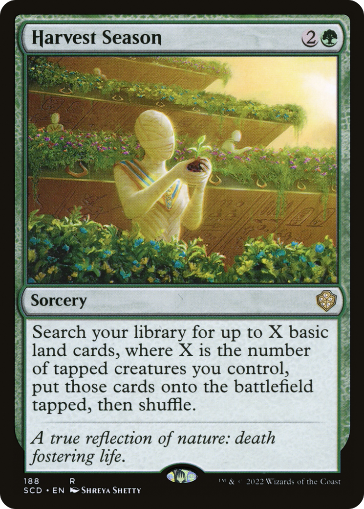Harvest Season [Starter Commander Decks] | PLUS EV GAMES 