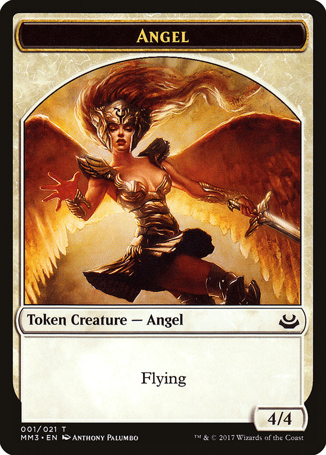 Angel [Modern Masters 2017 Tokens] | PLUS EV GAMES 