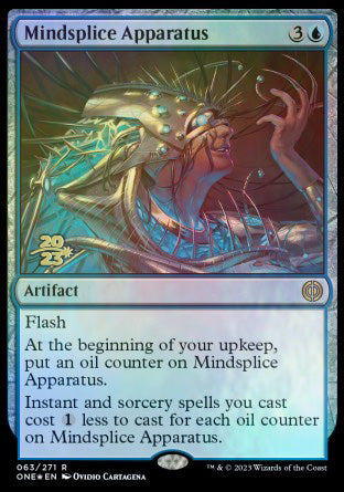 Mindsplice Apparatus [Phyrexia: All Will Be One Prerelease Promos] | PLUS EV GAMES 