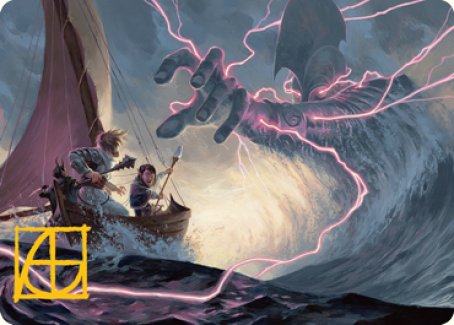 Hall of Storm Giants Art Card (Gold-Stamped Signature) [Dungeons & Dragons: Adventures in the Forgotten Realms Art Series] | PLUS EV GAMES 