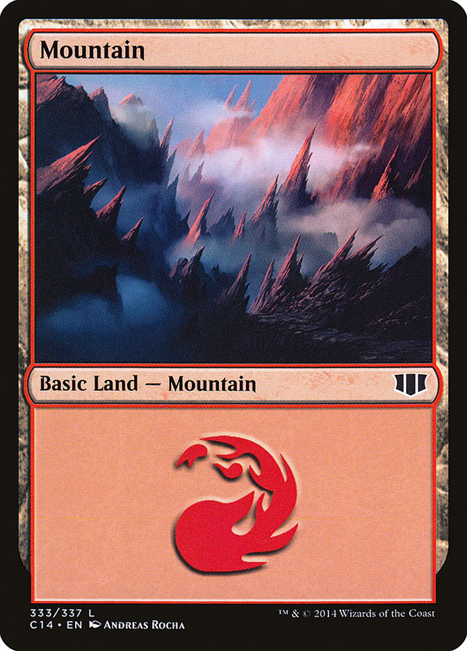 Mountain (333) [Commander 2014] | PLUS EV GAMES 