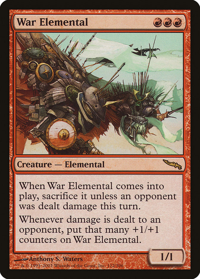 War Elemental [Mirrodin] | PLUS EV GAMES 