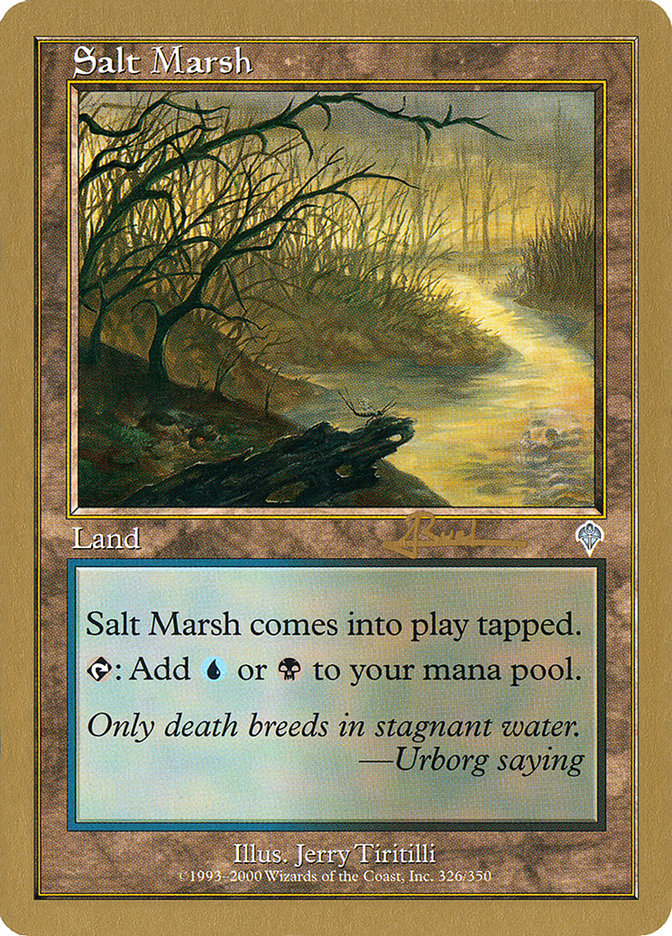 Salt Marsh (Antoine Ruel) [World Championship Decks 2001] | PLUS EV GAMES 