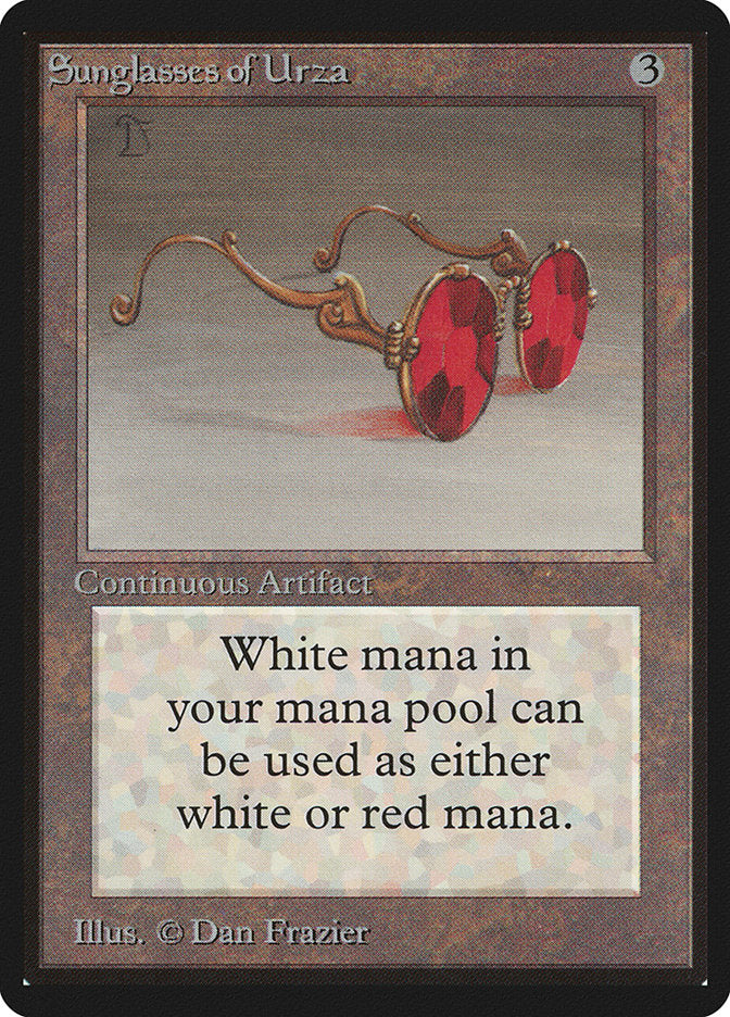 Sunglasses of Urza [Limited Edition Beta] | PLUS EV GAMES 