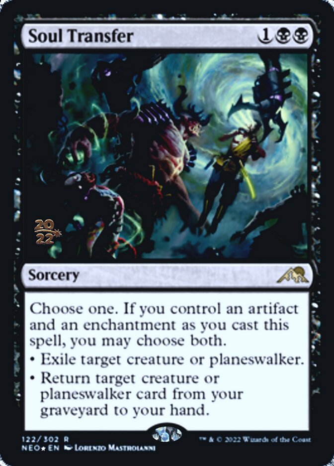 Soul Transfer [Kamigawa: Neon Dynasty Prerelease Promos] | PLUS EV GAMES 