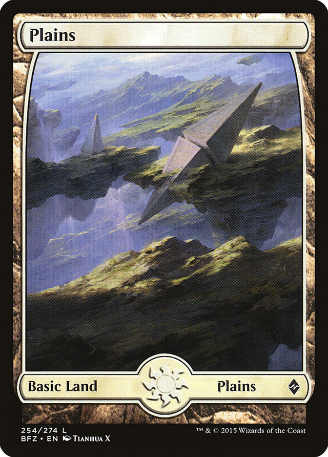 Plains (254) [Battle for Zendikar] | PLUS EV GAMES 