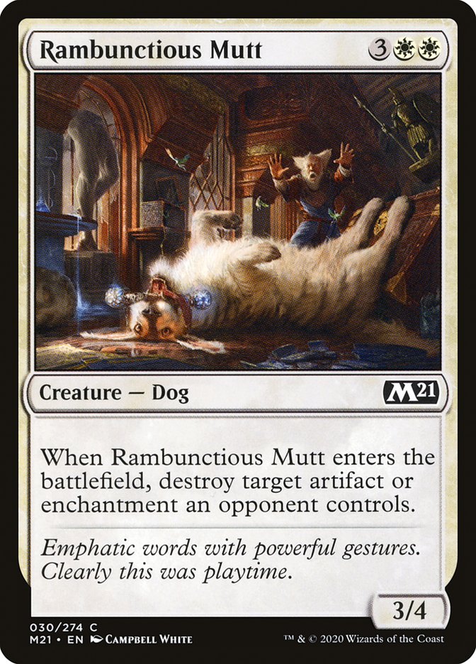 Rambunctious Mutt [Core Set 2021] | PLUS EV GAMES 