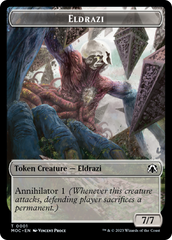 Eldrazi // Angel (4) Double-Sided Token [March of the Machine Commander Tokens] | PLUS EV GAMES 