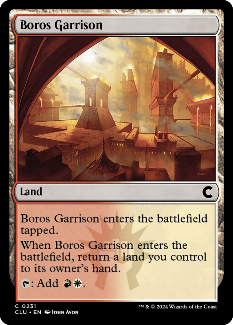 Boros Garrison [Ravnica: Clue Edition] | PLUS EV GAMES 