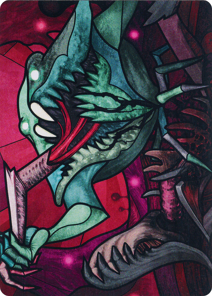 Yargle, Glutton of Urborg Art Card [March of the Machine Art Series] | PLUS EV GAMES 