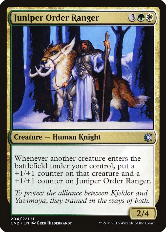 Juniper Order Ranger [Conspiracy: Take the Crown] | PLUS EV GAMES 