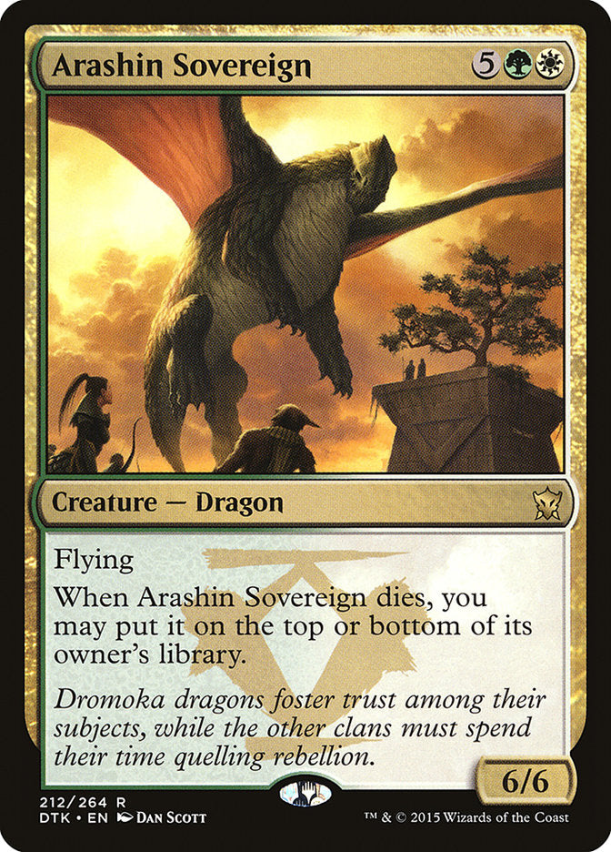 Arashin Sovereign [Dragons of Tarkir] | PLUS EV GAMES 