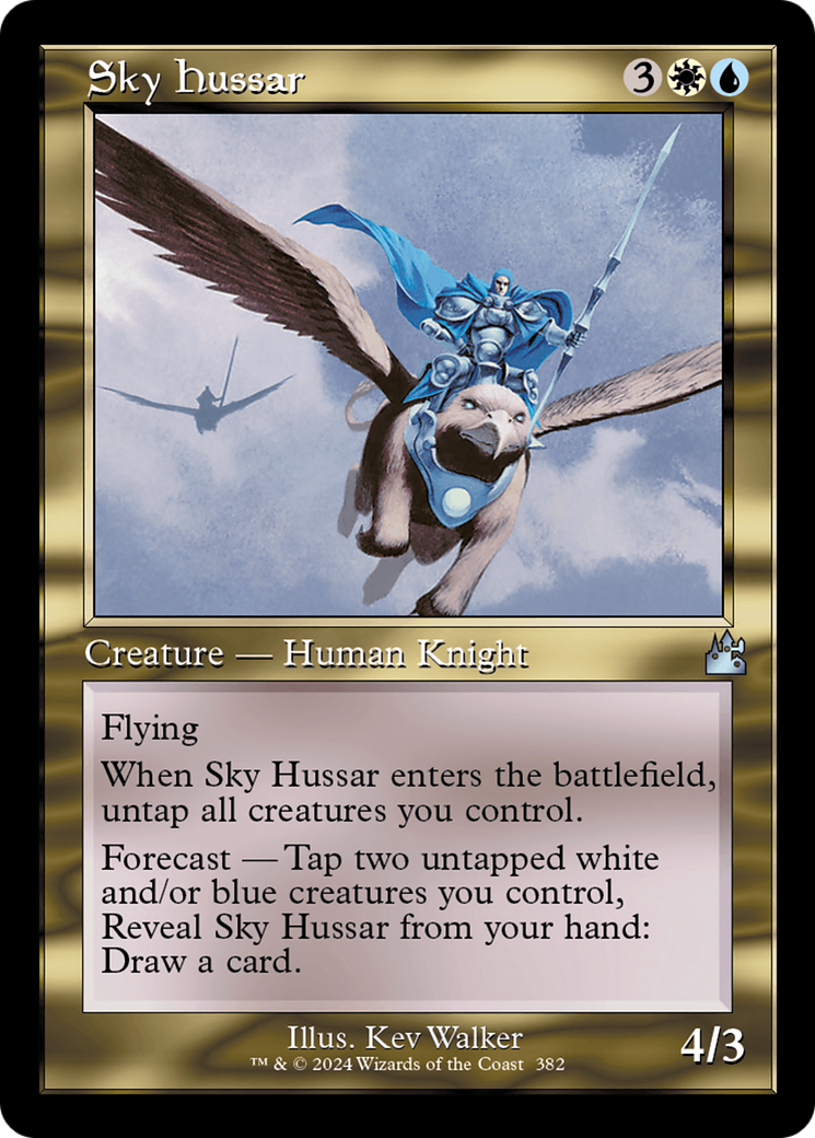 Sky Hussar (Retro Frame) [Ravnica Remastered] | PLUS EV GAMES 