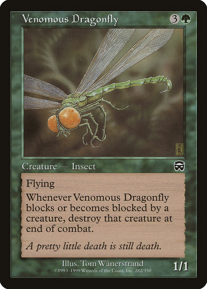 Venomous Dragonfly [Mercadian Masques] | PLUS EV GAMES 