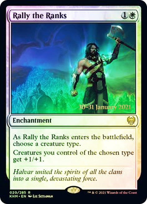 Rally the Ranks  [Kaldheim Prerelease Promos] | PLUS EV GAMES 