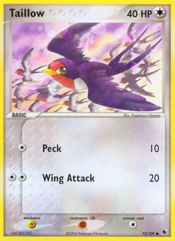 Taillow (72/109) [EX: Battle Stadium] | PLUS EV GAMES 