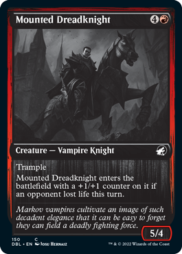 Mounted Dreadknight [Innistrad: Double Feature] | PLUS EV GAMES 