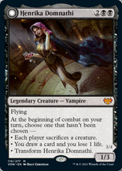 Henrika Domnathi // Henrika, Infernal Seer [Innistrad: Crimson Vow] | PLUS EV GAMES 