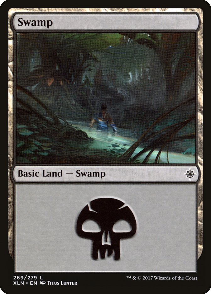 Swamp (269) [Ixalan] | PLUS EV GAMES 