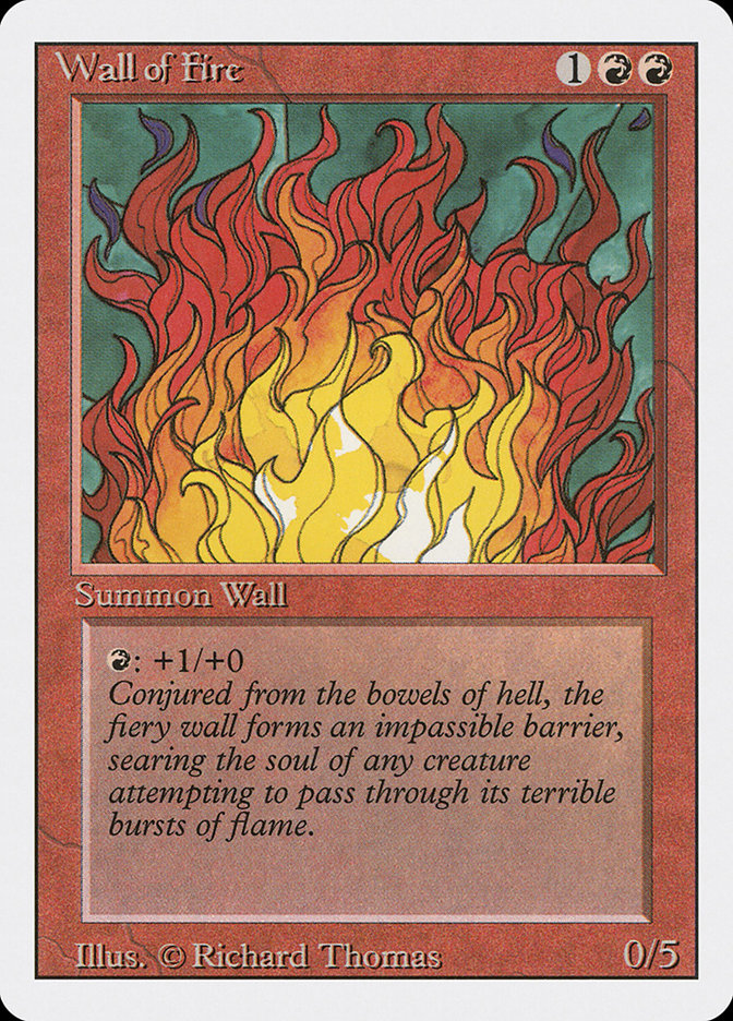 Wall of Fire [Revised Edition] | PLUS EV GAMES 