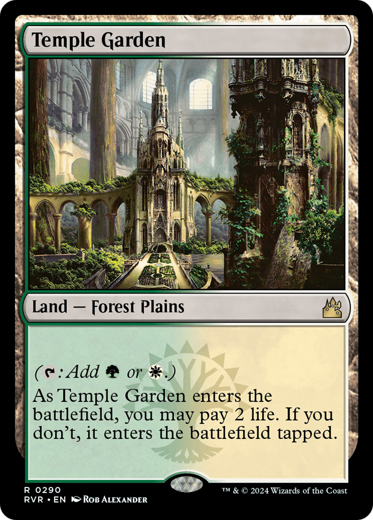 Temple Garden [Ravnica Remastered] | PLUS EV GAMES 