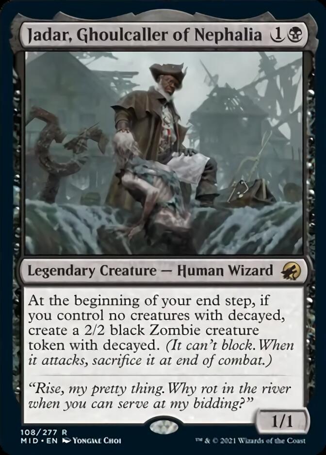 Jadar, Ghoulcaller of Nephalia [Innistrad: Midnight Hunt] | PLUS EV GAMES 