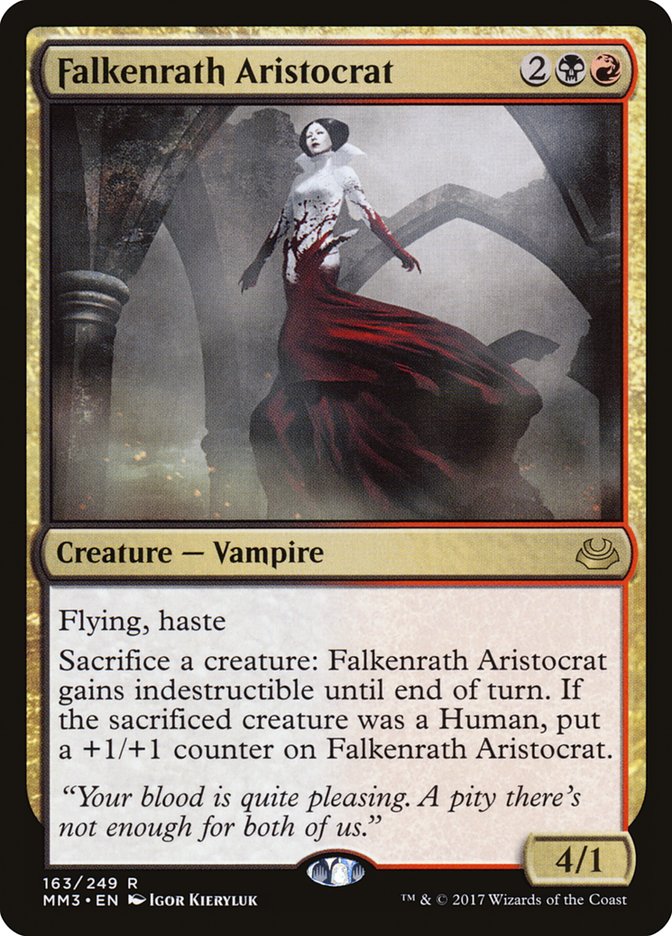 Falkenrath Aristocrat [Modern Masters 2017] | PLUS EV GAMES 