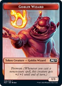 Goblin Wizard // Weird Double-sided Token [Core Set 2021 Tokens] | PLUS EV GAMES 