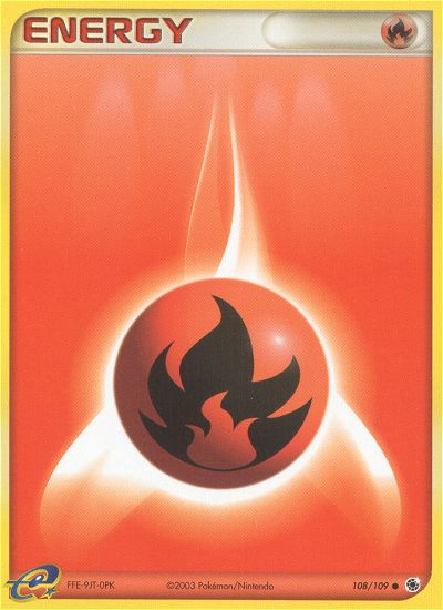 Fire Energy (108/109) [EX: Ruby & Sapphire] | PLUS EV GAMES 