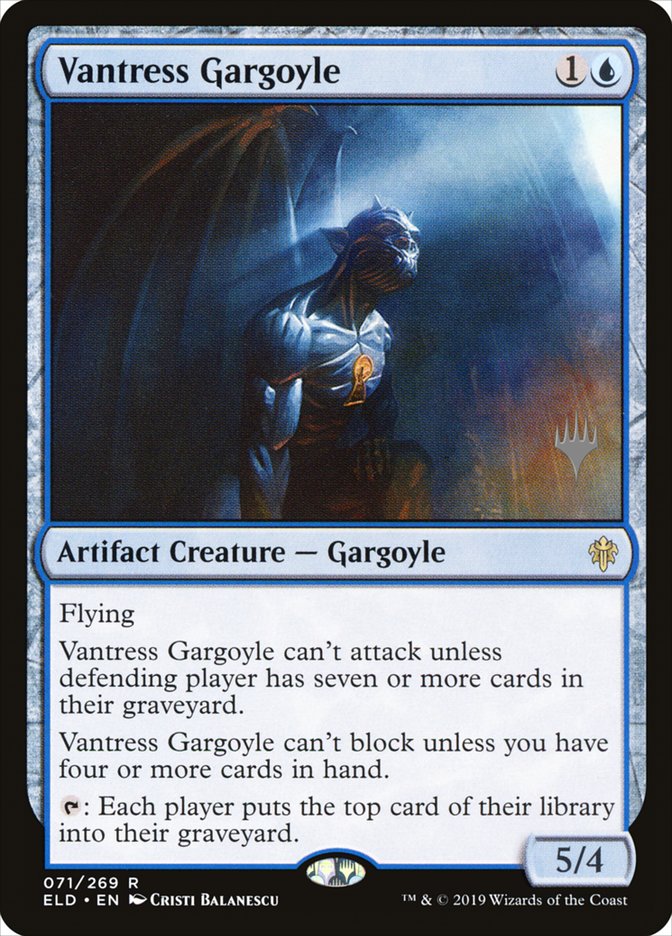 Vantress Gargoyle (Promo Pack) [Throne of Eldraine Promos] | PLUS EV GAMES 