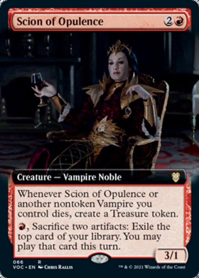 Scion of Opulence (Extended) [Innistrad: Crimson Vow Commander] | PLUS EV GAMES 