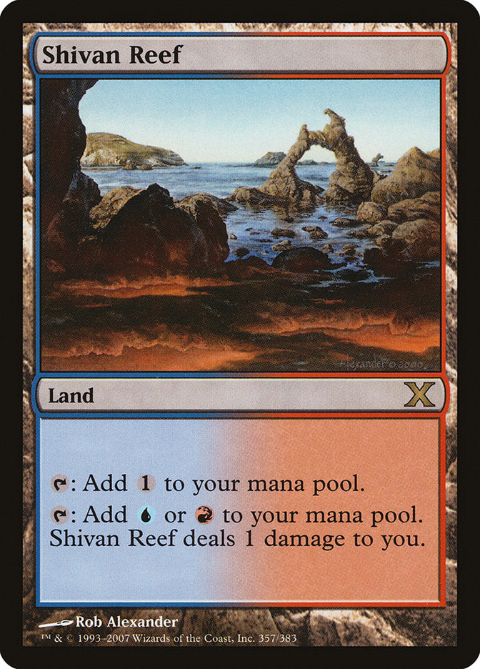 Shivan Reef [Tenth Edition] | PLUS EV GAMES 