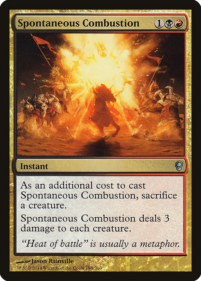 Spontaneous Combustion [Conspiracy] | PLUS EV GAMES 