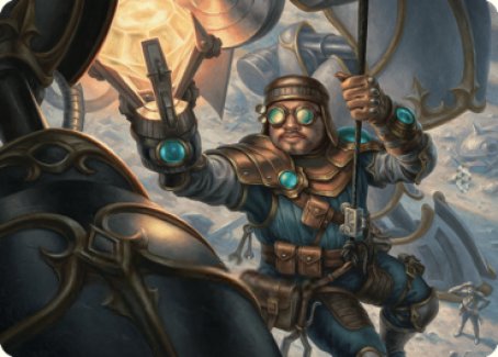 Powerstone Engineer Art Card [The Brothers' War Art Series] | PLUS EV GAMES 