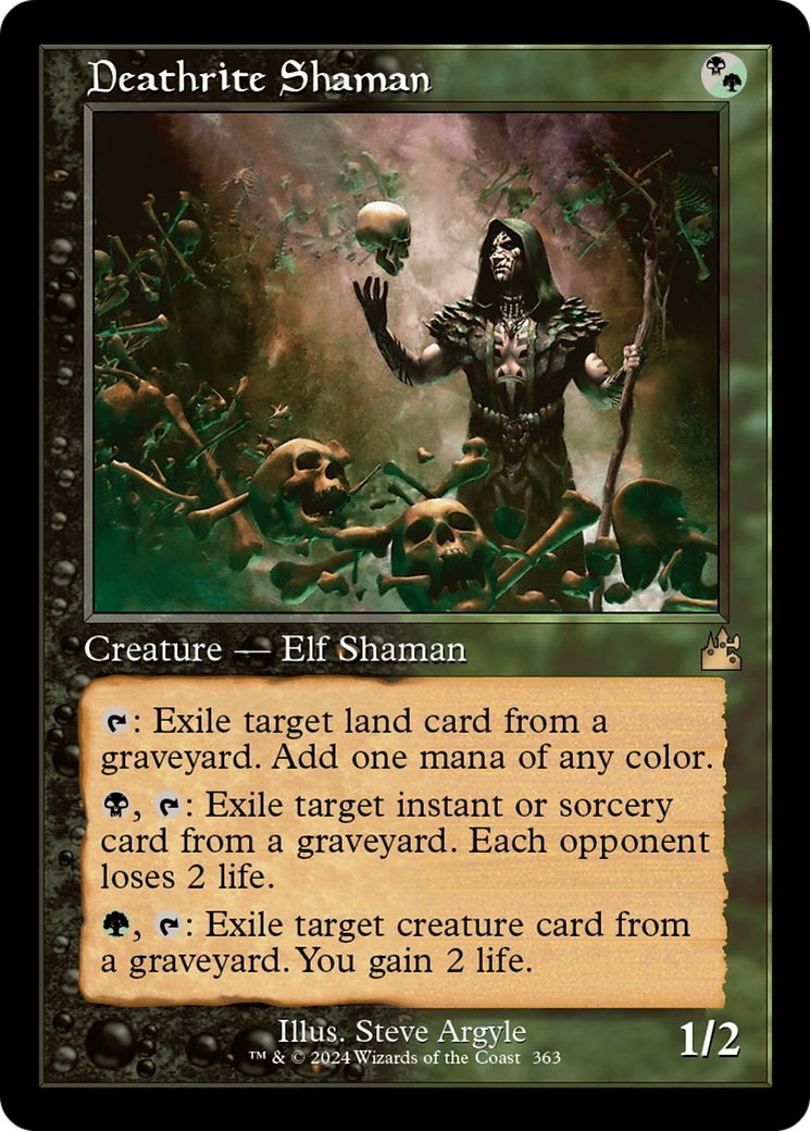 Deathrite Shaman (Retro Frame) [Ravnica Remastered] | PLUS EV GAMES 