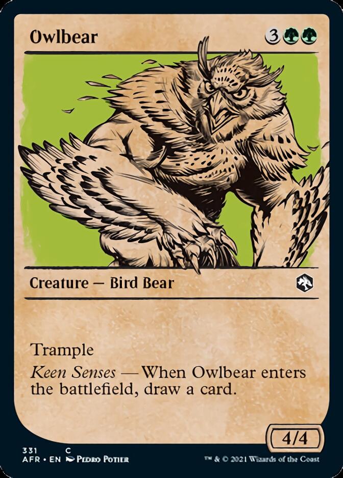 Owlbear (Showcase) [Dungeons & Dragons: Adventures in the Forgotten Realms] | PLUS EV GAMES 